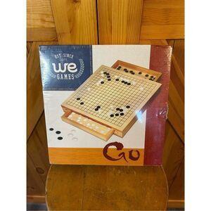 WE Games Wood GO Set with Pull Out Drawers 12 in Sealed